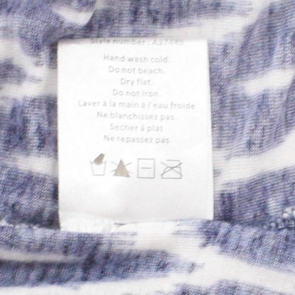Anthro A Common Thread Ikat Embroidered Top XS - Picture 6 of 6